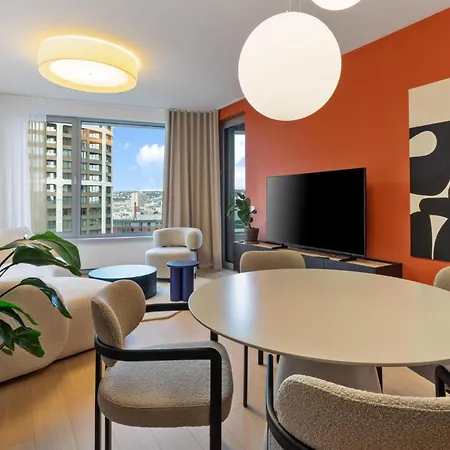 Skypark 1-bedroom On Floor 11 With Park View And Parking By Skyviews * Братислава