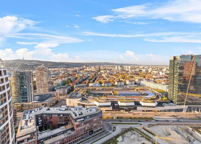 Skypark With Views Free Parking Bratislava