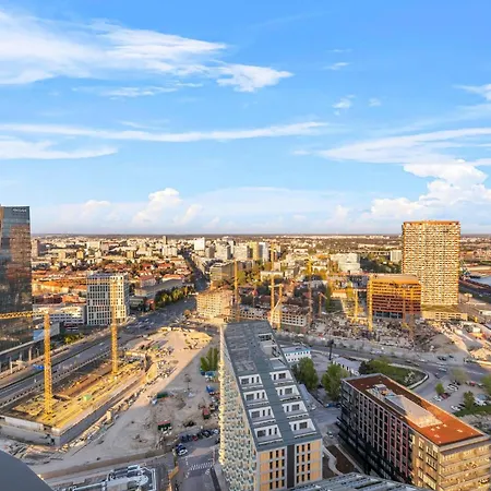 Skypark 1-Bedroom Apartment On Floor 11 With Park View And Parking By Skyviews Братислава